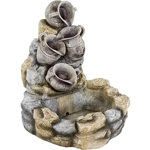 Brunnen STILISTA ® Garten Modell DIONYSOS Spring inkl. Pumpe