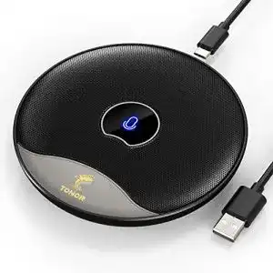 USB-Mikrofon TONOR USB Konferenzmikrofon, 360 Grad