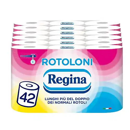 Toilettenpapier Regina -Rollen, 42 Maxi-Rollen