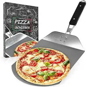 Pizzaschaufel Edelstahl Momex Pizzaschieber Edelstahl für den Grill