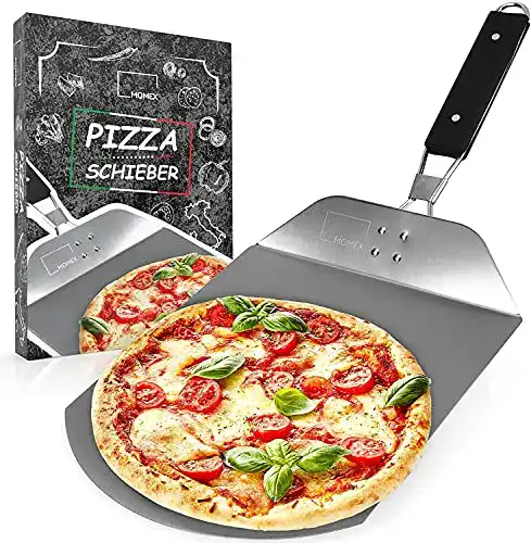 Pizzaschaufel Edelstahl Momex Pizzaschieber Edelstahl für den Grill