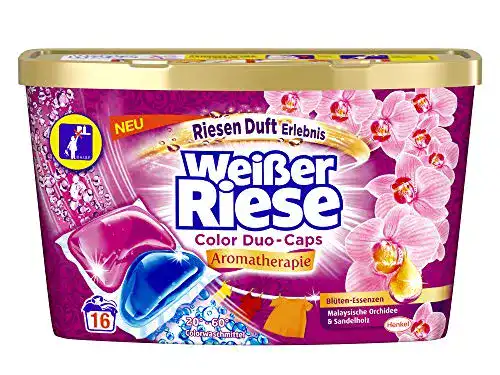Waschmittel-Pods Weißer Riese Duo-Caps Color, 2 x 320 g