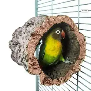 Korkröhre HappyBird Korkhöhle Korktunnel für Wellensittiche