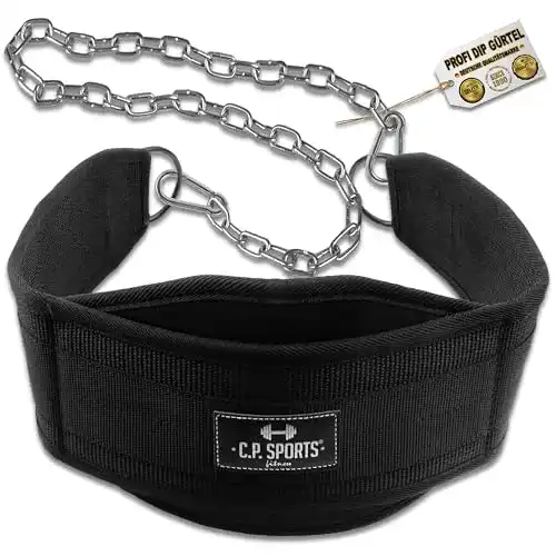 Dip-Gürtel C.P.Sports C.P. Sports Bodybuilding Dip Gürtel – Nylon