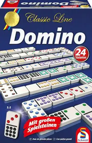 Domino-Spiel Schmidt Spiele 49207 Classic Line, Domino