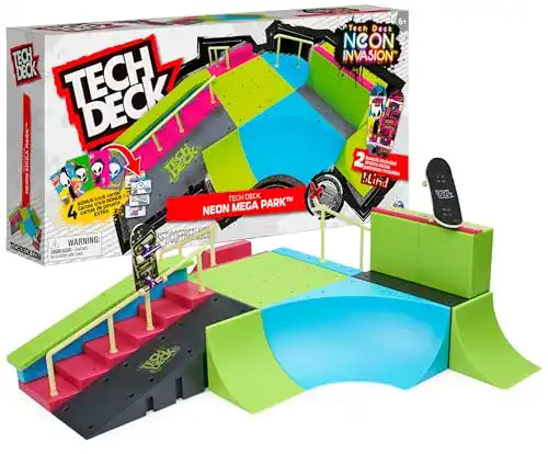 Fingerboard-Rampen Tech Deck , Neon Mega Park X-Connect Creator