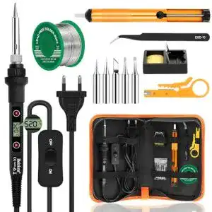 Mini-Lötkolben Beizkna Lötkolben Set 80W LCD Einstellbar