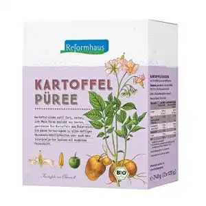 Kartoffelpüree Reformhaus bio, 6 x 240 g