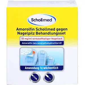 Amorolfin-Nagelkur SCHOLLMED Nagelpilz Behandlungsset