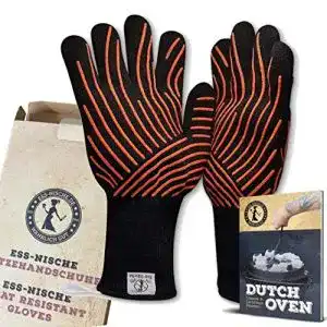 Grillhandschuhe Ess-Nische ® Hitzebeständig bis 500°C