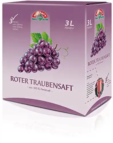 Traubensaft Walther’s Roter (1 x 3 l)