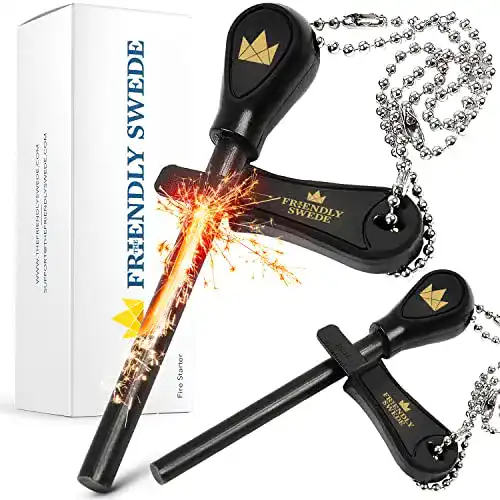 Die beste Feuerstahl The Friendly Swede 2er Set Feuerstarter Easy Grip 2026 Test Bestseller Feuerstahl The Friendly Swede 2er Set Feuerstarter Easy Grip