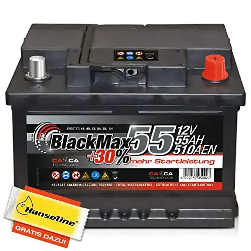 Autobatterie 55Ah BlackMax 12V