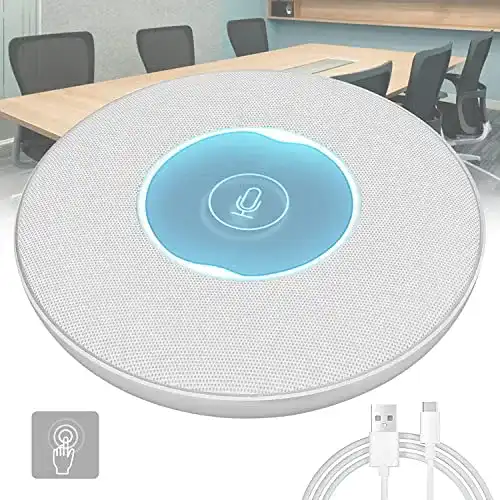 Konferenzmikrofon Peradix USB Mikrofon PC für Konferenz, 360º