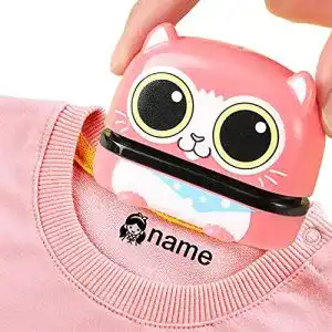 Textilstempel S&H&OU Namensstempel Kinder Textil