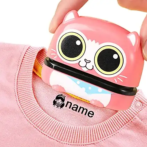 Textilstempel S&H&OU Namensstempel Kinder Textil