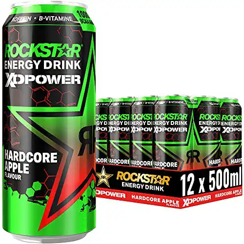 Energy Drink Rockstar XD Power Hardcore Apple – Koffeinhaltig