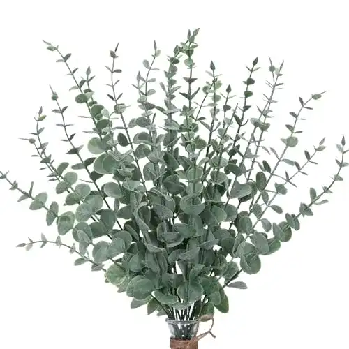 Eukalyptus künstlich CEWOR künstliche Eukalyptus-Dekozweige