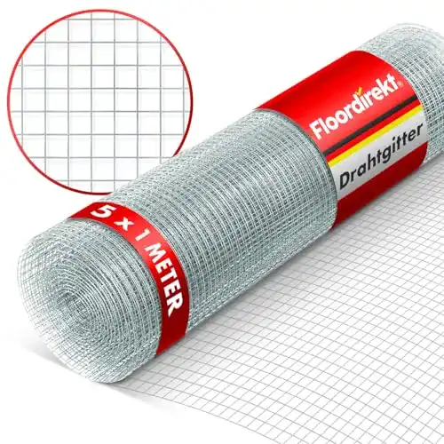 Drahtgitter Floordirekt STEP feinmaschig, Rolle extra lang