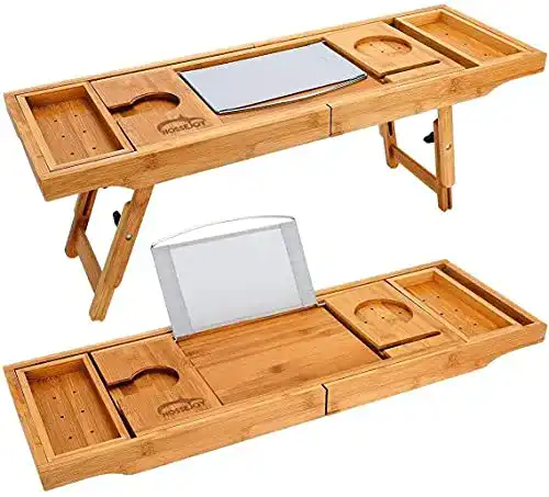 Badewannenablage autumndeer Badewanne Caddy & Laptop-Bett