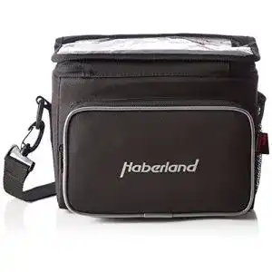 Fahrrad-Lenkertaschen Haberland Classic Lenkertasche, schwarz