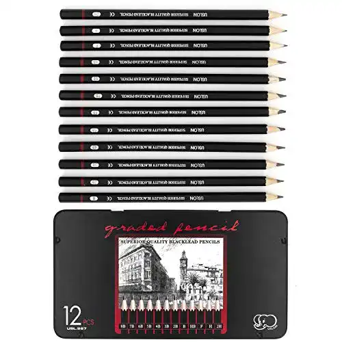 Bleistift Wosilan 12 Stück Professionelle e Zeichenstifte