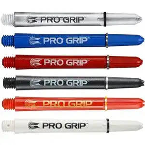 Dart-Schaft Bullydarts Target Pro Grip Dartschäfte mit Feststellringen