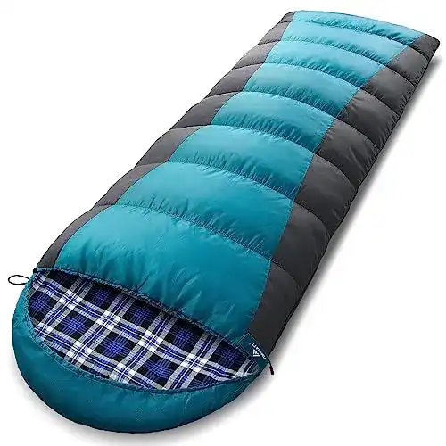 Winterschlafsack Forceatt Schlafsack für Camping 3-4 Jahreszeiten