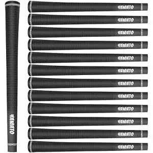 Golfgriffe yamato Black Nature Rubber Set