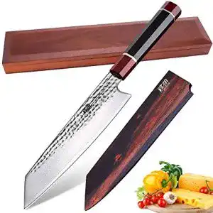 Kiritsuke-Messer UK-S Art ® „THE BEAST“ Damast, 22 cm Klinge