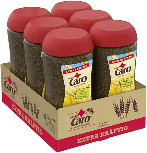 Getreidekaffee Nestlé CARO Landkaffee Extra kräftig, 6 x 150g