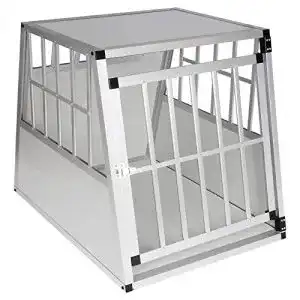Eugad-Hundebox EUGAD Hundetransportbox Alu 85 x 65 x 69 cm
