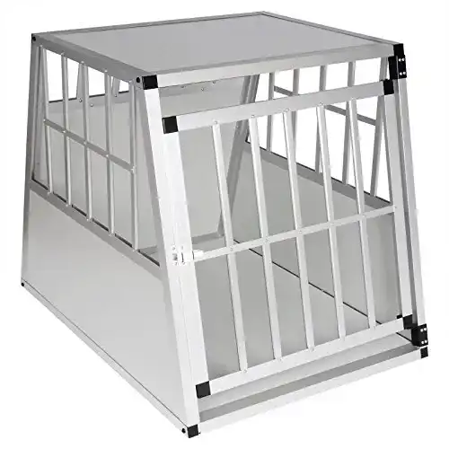Eugad-Hundebox EUGAD Hundetransportbox Alu 85 x 65 x 69 cm