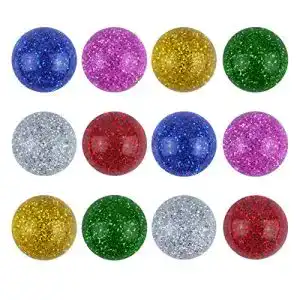 Flummis PartyPack 12X Glitter für Kinder-Geburtstag