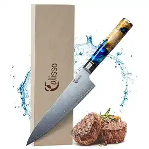 Calisso-Messer Calisso Chefmesser 69 Lagen Damaststahl