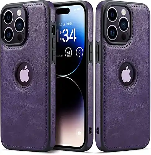 iPhone-14-Pro-Leder-Case Sibada iPhone 14 Pro Hülle