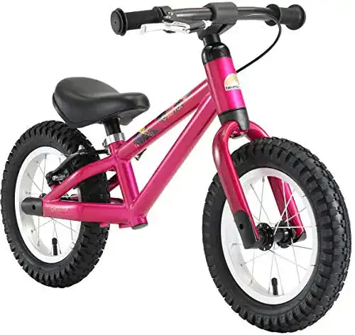 Laufrad mit Bremse BIKESTAR Mountain Kinderlaufrad 12 Zoll