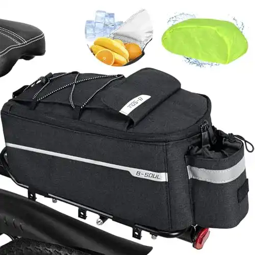 Fahrradtasche wasserdicht FINEW Gepäckträgertasche 10L