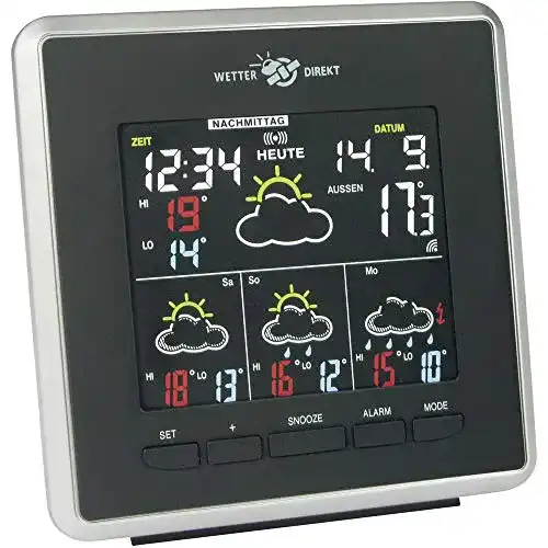 Wetterstation Technoline WD 4026 Wetterdirekt – mit LED-Anzeige