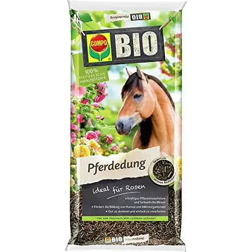 Die beste Pferdedung Compo BIO, Organischer Nährstoffdünger für Rosen 2026 Test Bestseller Pferdedung Compo BIO, Organischer Nährstoffdünger für Rosen