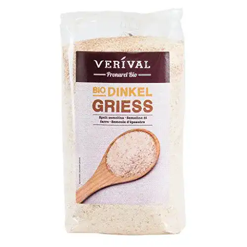 Grieß Verival Dinkel – Bio, 6er Pack (6x 500 g Beutel) – Bio
