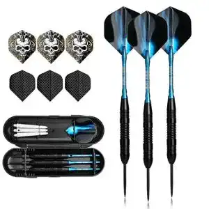 Dartpfeile hopewey 3 Stück Steel Darts Pfeile Set, 23 Gramm