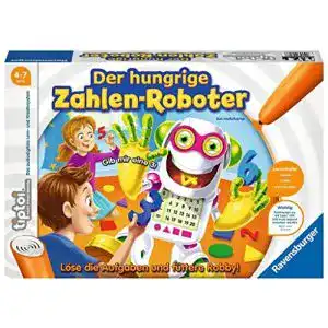 Tiptoi Ravensburger Spiel 00706 Der hungrige Zahlenroboter