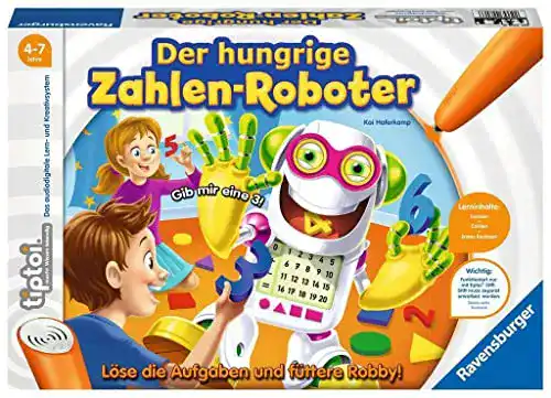 Tiptoi Ravensburger Spiel 00706 Der hungrige Zahlenroboter