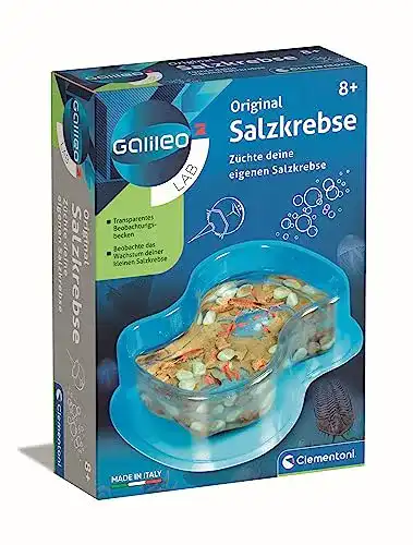 Urzeitkrebse Clementoni 69937 Galileo Science Original Salzkrebse