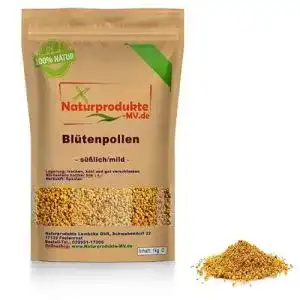 Blütenpollen Naturprodukte-MV 1 kg -süßlich/mild