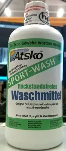 Sportwaschmittel Sno Seal Sport Wash (Atsko) – Waschmittel 1 Liter