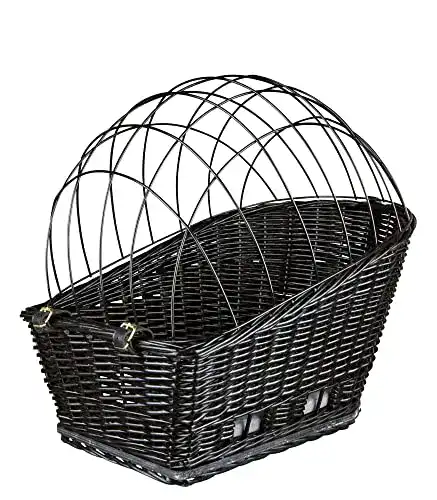Hundefahrradkorb TRIXIE 13117 Fahrradkorb mit Gitter