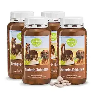 Bierhefe Pferd Kräuterhaus Sanct Bernhard, 3X 400 Stück