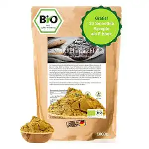 Hanfprotein Hanfoo BIO Hanfmehl aus Deutschland 1kg